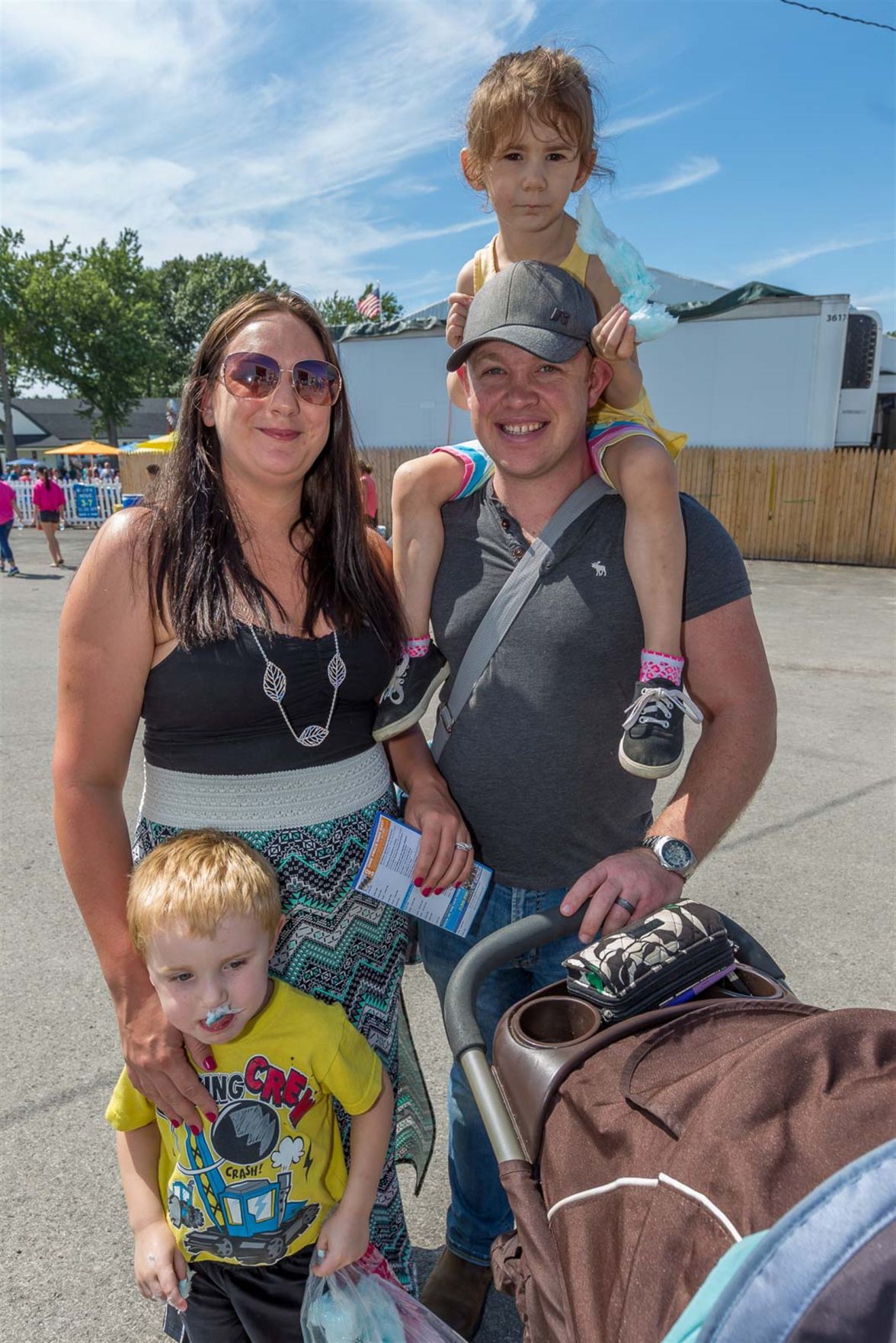 Smiles on Sunday at the Erie County Fair